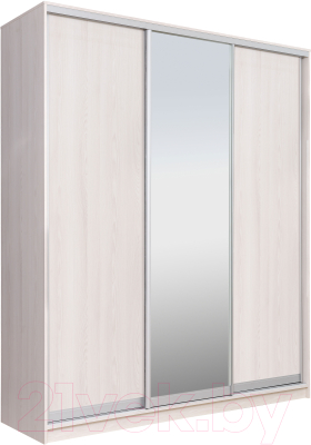Шкаф Рэйгрупп 203 YYX Elgon РГ-02.02 (ясень снежный/хром)