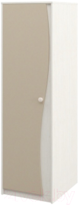 Шкаф-пенал Мебель-Неман Комби МН-211-15 (сосна рандерс/капучино)