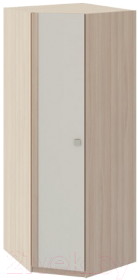 Шкаф Rinner Глэдис М21 угловой (шимо светлый/белый)