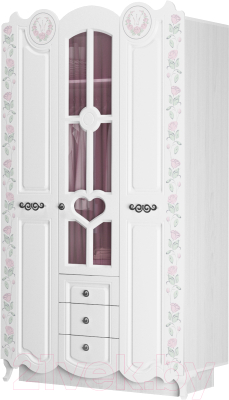 Шкаф Аквилон Розалия №25 (лиственница белая)