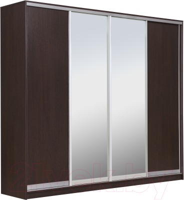 Шкаф Рэйгрупп 272 VVX Elgon РГ-14.02 (венге/венге/хром)