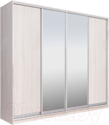 Шкаф Рэйгрупп 272 YYX Elgon РГ-14.02 (ясень снежный/ясень снежный/хром)