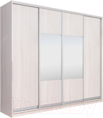 Шкаф Рэйгрупп 272 YYX Elgon РГ-14.05 (ясень снежный/ясень снежный/хром)