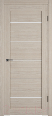 Дверь межкомнатная Лайт 27 ДО 70x200 (крем/стекло белое матовое)