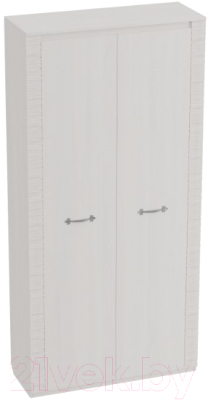 Шкаф Мебельград Элана 2-х дверный 101x41x208.5 (бодега белая)
