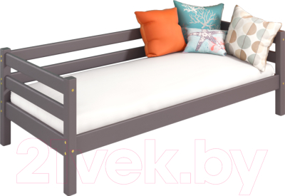 Кровать-тахта Мебельград Соня вариант 2 (массив сосны лаванда)