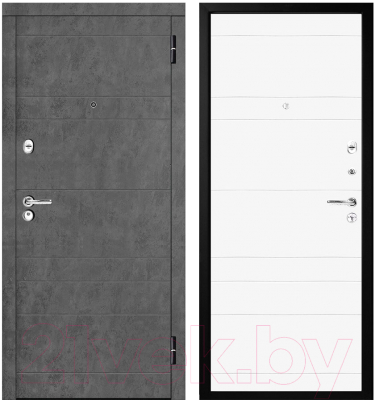 Входная дверь Металюкс М350 (87x205, правая)