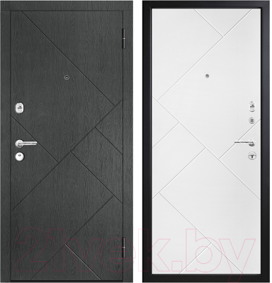 Входная дверь Металюкс М392 (87x205, правая)