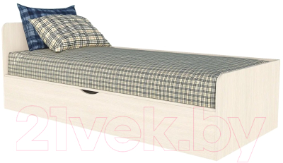 Односпальная кровать Интерлиния Анеси-3  (вудлайн)