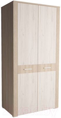 Шкаф Интерлиния Коламбия КЛ-3 (дуб сонома/дуб белый)