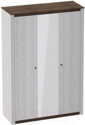 Шкаф Мебельград Даллас 3-х дверный (дуб винтерберг/таксония)