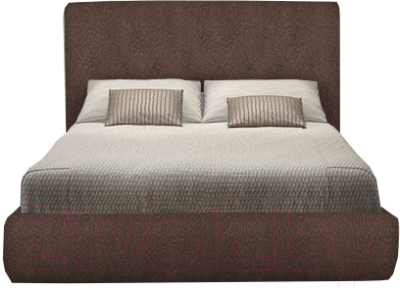 Полуторная кровать Асмана Двойная-4 120x200 (саванна корица)