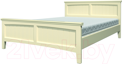 Каркас кровати Bravo Мебель Грация 4 160x200 (слоновая кость)