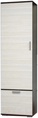 Шкаф-пенал МебельЭра Ника ШБ500 (венге/лоредо)