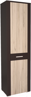 Шкаф-пенал Интерлиния Коламбия КЛ-5 (дуб венге/дуб серый)