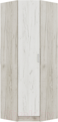 Шкаф Стендмебель Гармония ШУ-601-М (дуб крафт белый/дуб крафт серый)