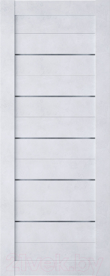 Дверь межкомнатная Bafa Техно лайт 60x200 (бетон снежный)