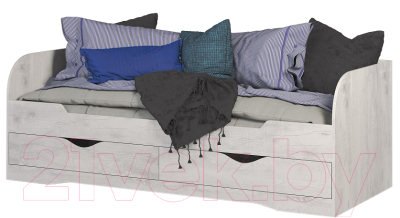 Кровать-тахта Мебель-КМК 800 Атланта 0741.18 (бетон пайн светлый)