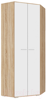 Шкаф Памир Италия ШУ-800 (дуб сонома/белый глянец)