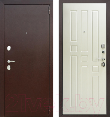 Входная дверь Гарда 8мм Белый ясень (96x205, правая)