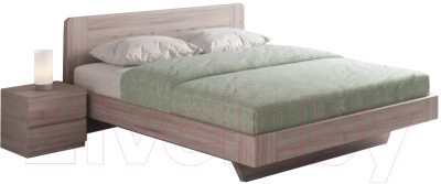 Каркас кровати Drewood Пиастр 90x200 / ПИ.001.300.000.00 (белый хлопок)