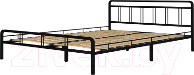 Односпальная кровать ГЗМИ Леон 90x200 (черный)