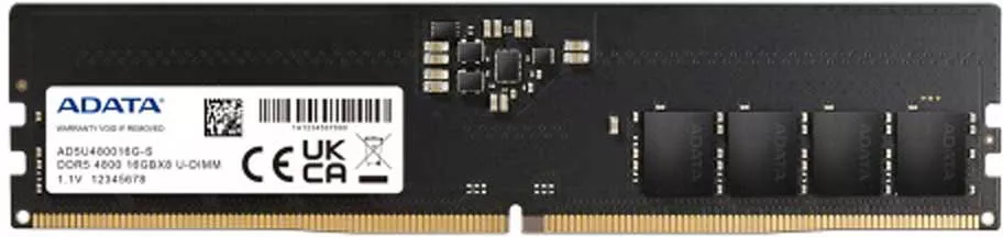 A-Data 16ГБ DDR5 4800 МГц AD5U480016G-S
