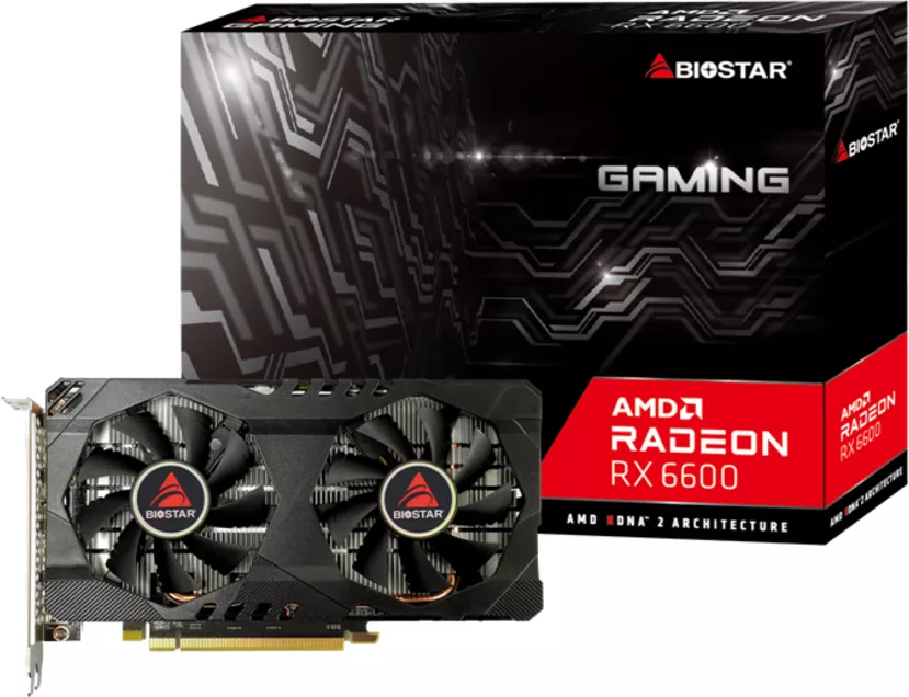 BIOSTAR Radeon RX 6600 Matrix 8GB GDDR6 VA66M6RM81