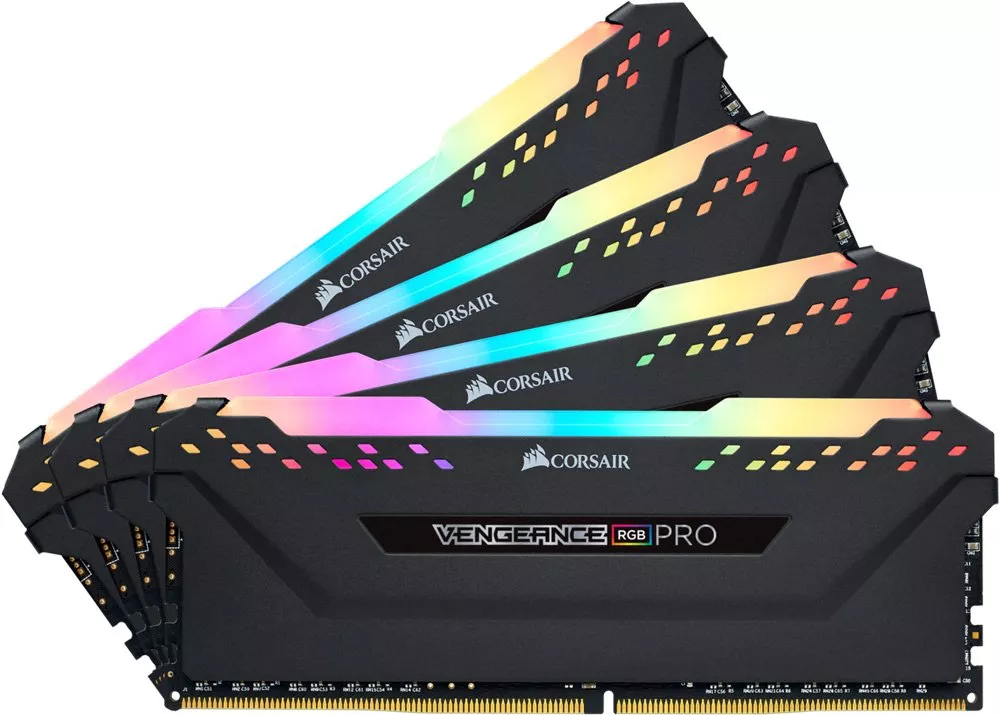 Corsair Vengeance RGB PRO 4x8ГБ DDR4 3600 МГц CMW32GX4M4D3600C18