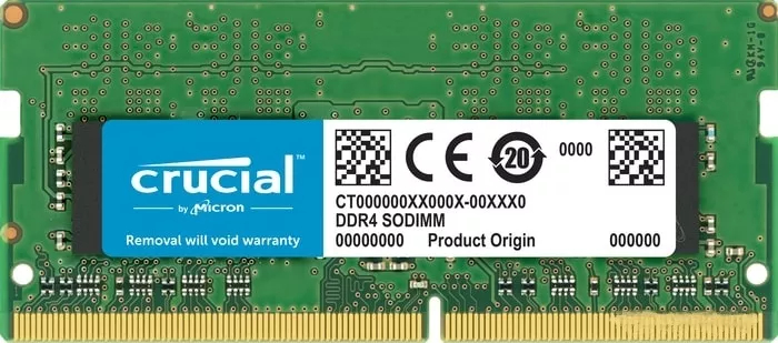 Crucial 2GB DDR4 SODIMM PC4-19200 CT2G4SFS624A