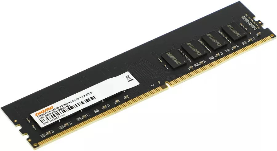 Digma DDR4 DIMM 3200MHz PC4-25600 CL22 - 16Gb DGMAD43200016D