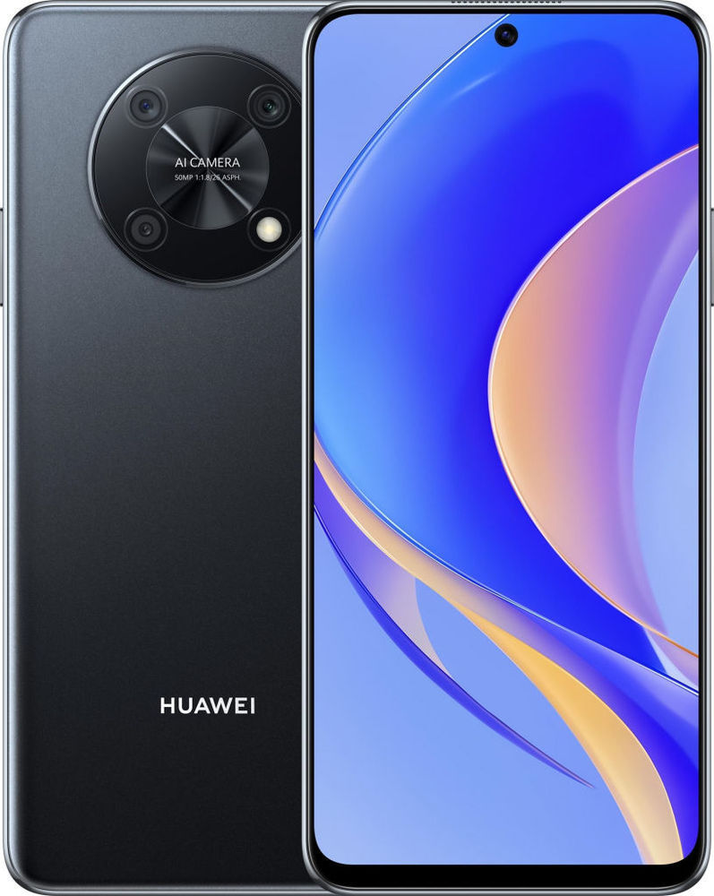 Huawei nova Y90 4GB/128GB (полночный черный)