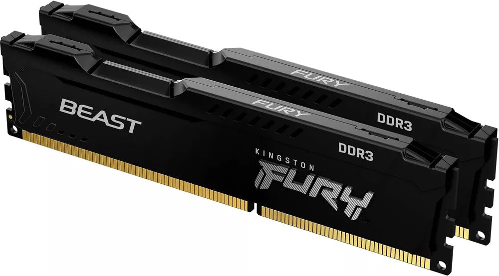 Kingston FURY Beast 2x8GB DDR3 PC3-14900 KF318C10BBK2/16