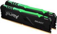 Kingston FURY Beast RGB 2x16GB DDR4 PC4-25600 KF432C16BBAK2/32
