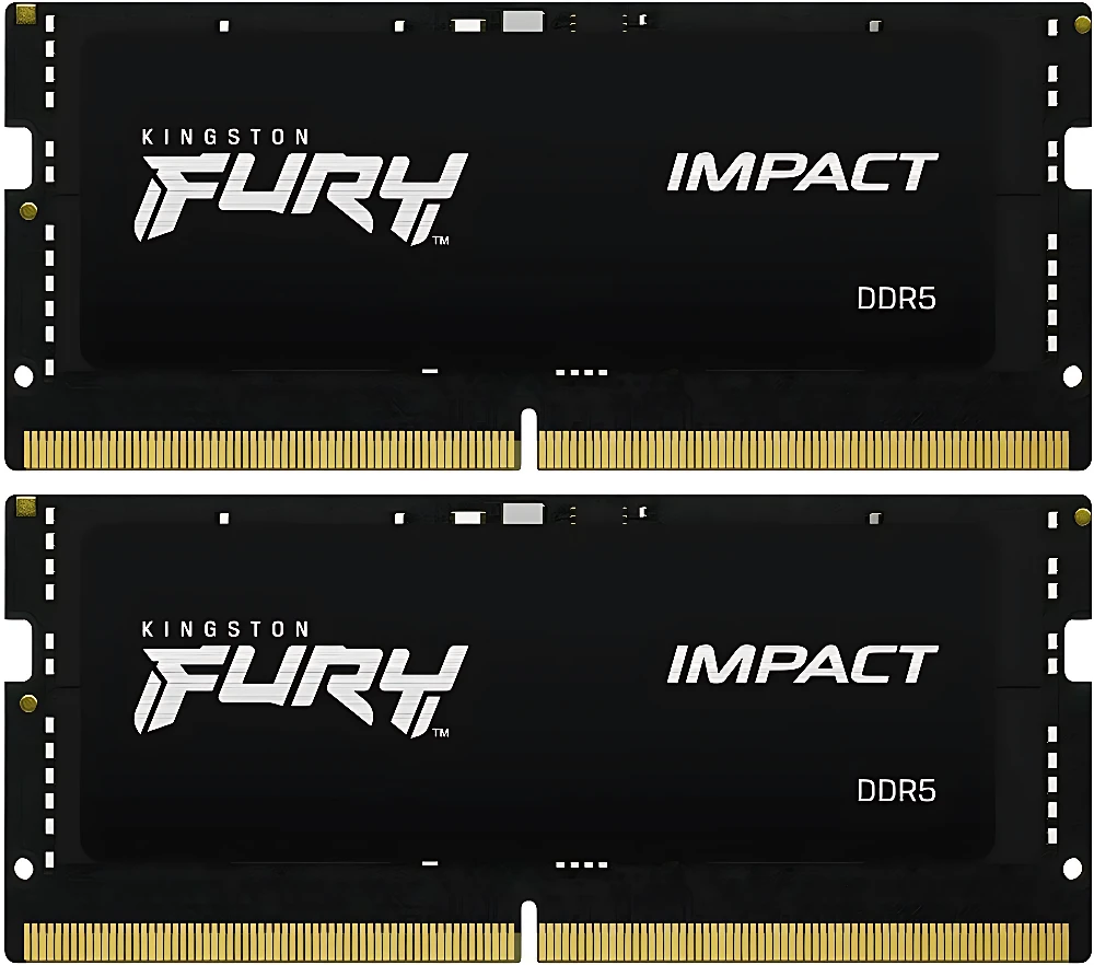 Kingston FURY Impact 2x16 ГБ DDR5 4800 МГц KF548S38IBK2-32