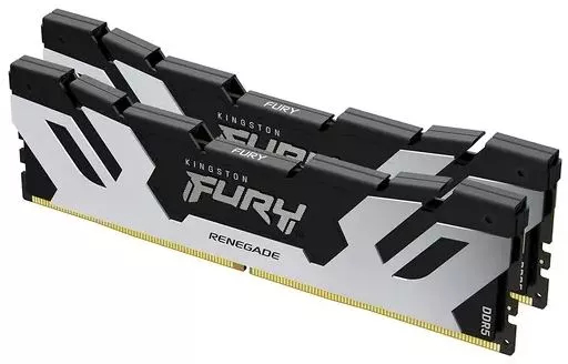 Kingston Fury Renegade Silver XMP DDR5 DIMM 6000MHz PC-48000 CL32 - 64Gb (2x32Gb) KF560C32RSK2-64