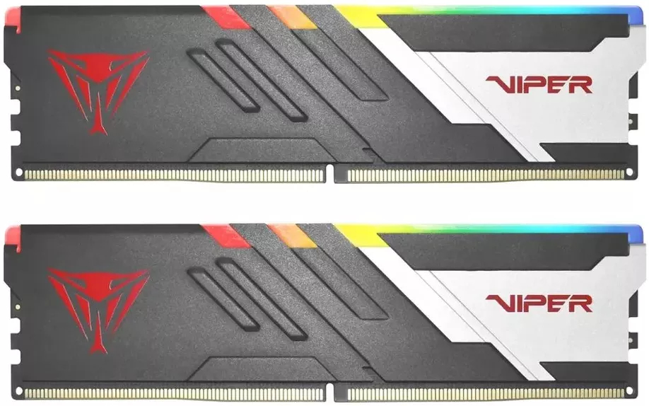 Patriot Memory Viper Venom RGB DDR5 DIMM 7200Mhz PC5-57600 CL34 - 32Gb (2x16Gb) PVVR532G720C34K