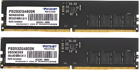 Patriot Signature Line 2x16ГБ DDR5 4800 МГц PSD532G4800K