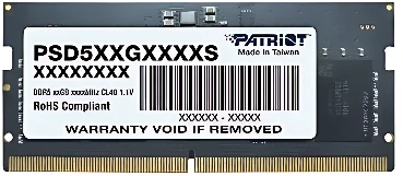Patriot Signature Line 8ГБ DDR5 5600 МГц PSD58G560041S
