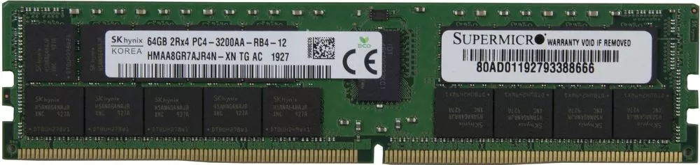 Supermicro 64ГБ DDR4 3200 МГц MEM-DR464L-HL02-ER32