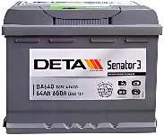 Аккумулятор Deta Senator 3 DA640 R (64Ah)