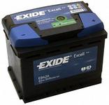 Аккумулятор Exide Excell EB620 R+ (62Ah)