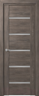 Дверь межкомнатная Deform D11 ДО 70x200 (дуб шале графит/мателюкс)