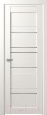 Дверь межкомнатная Deform D15 ДО 60x200 (дуб шале снежный/мателюкс)