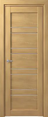 Дверь межкомнатная Deform D15 ДО 60x200 (дуб шале натуральный/мателюкс)