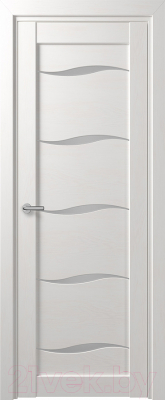 Дверь межкомнатная Deform D1 ДО 60x200 (дуб шале снежный/мателюкс)