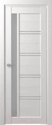 Дверь межкомнатная Deform D19 ДО 90x200 (дуб шале снежный/мателюкс)