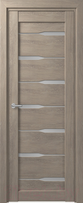 Дверь межкомнатная Deform D4 ДО 60x200 (дуб шале седой/мателюкс)