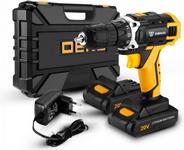 Дрель-шуруповерт Deko DKCD20FU-Li SET 63 (063-4175)