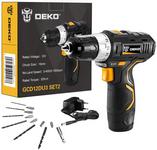 Дрель-шуруповерт Deko GCD12DU3 SET 2 (063-4146)